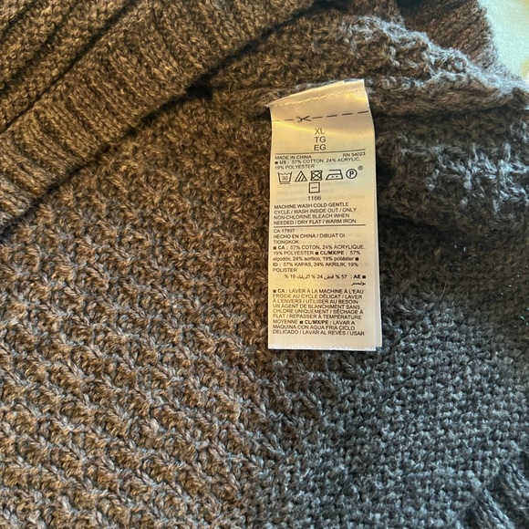 Womens charcoal grey textured sweater - Picture 6 of 6